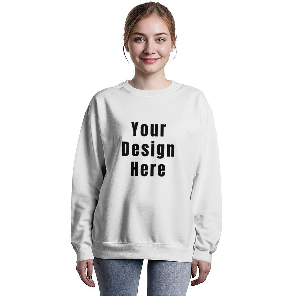 Bella + Canvas 3945 Unisex Crewneck Sweatshirt Front Print
