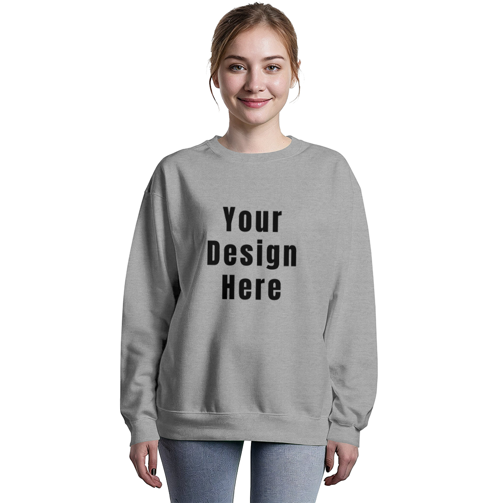 Bella + Canvas 3945 Unisex Crewneck Sweatshirt Front Print