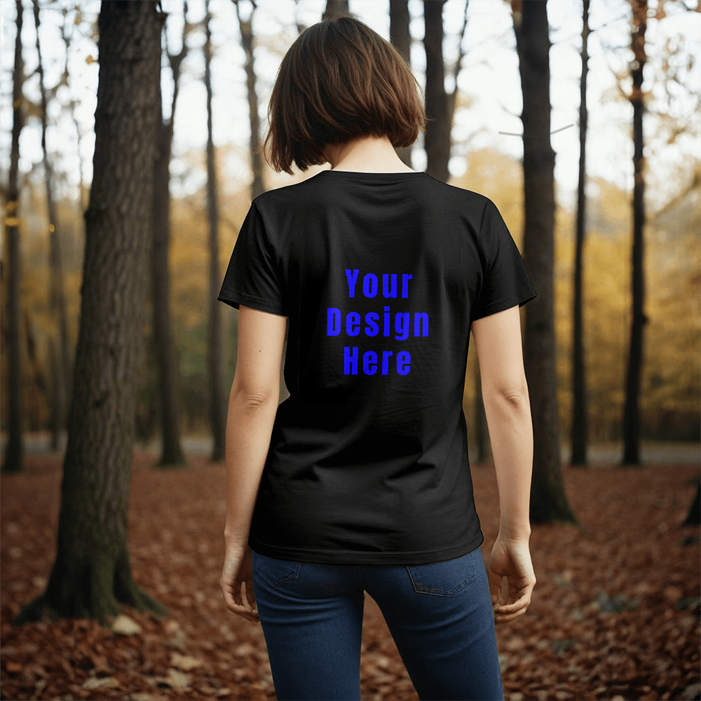 Bella + Canvas 3001 Unisex T-Shirt Back Print