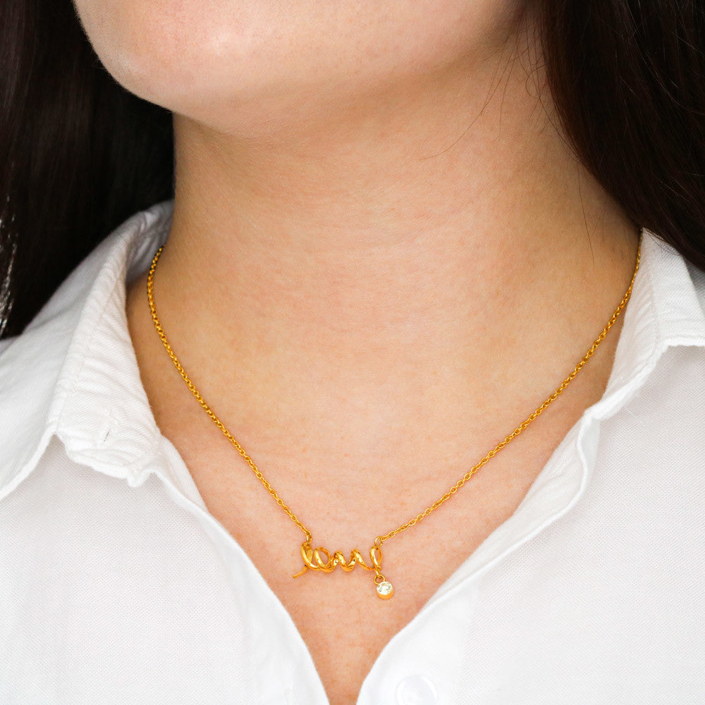 Scripted Love Necklace - POD MC