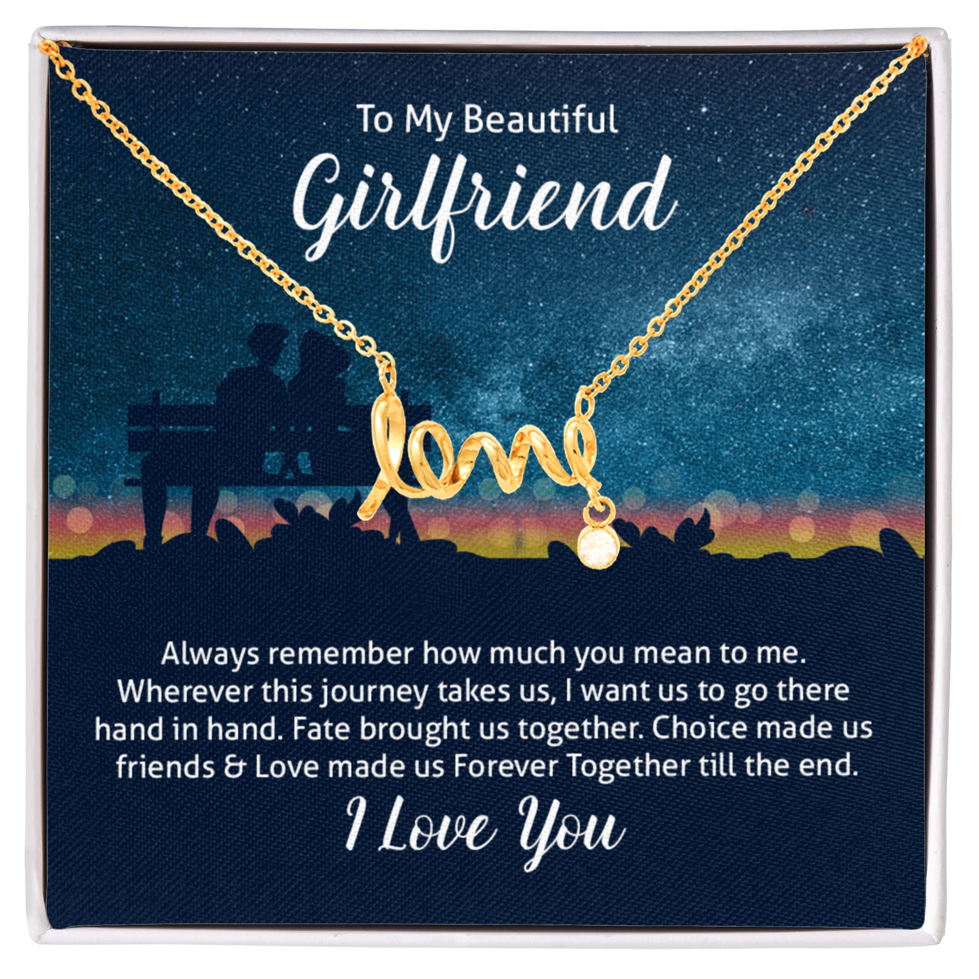 Scripted Love Necklace - POD MC