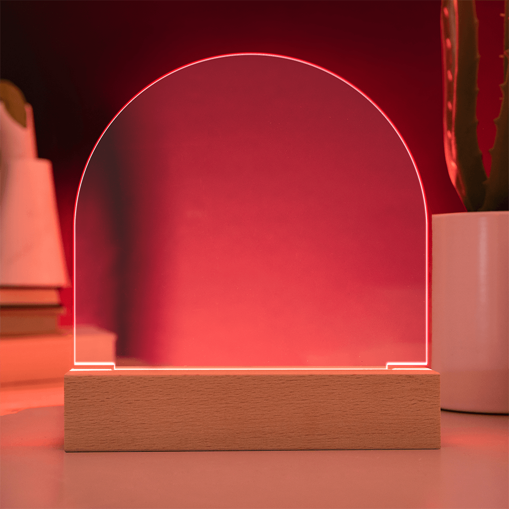 Acrylic Dome Plaque