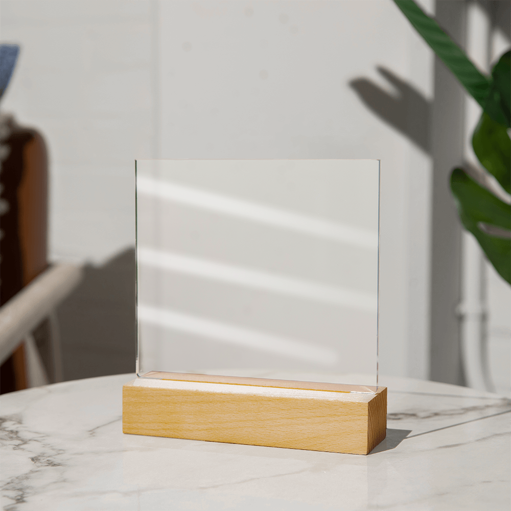 Acrylic Square Plaque