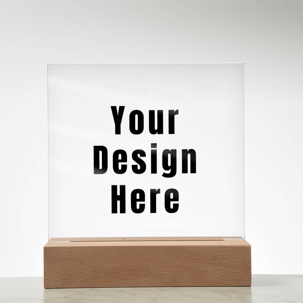 Acrylic Square Plaque