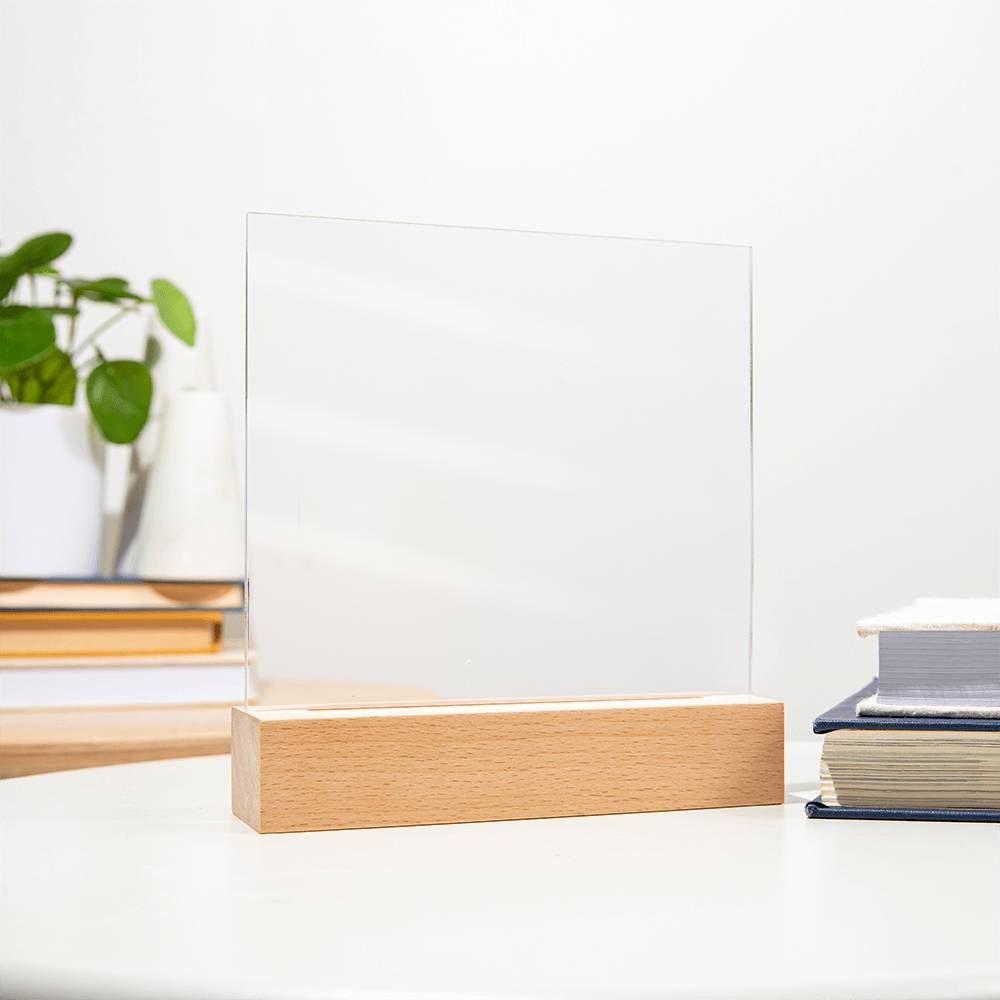 Acrylic Square Plaque