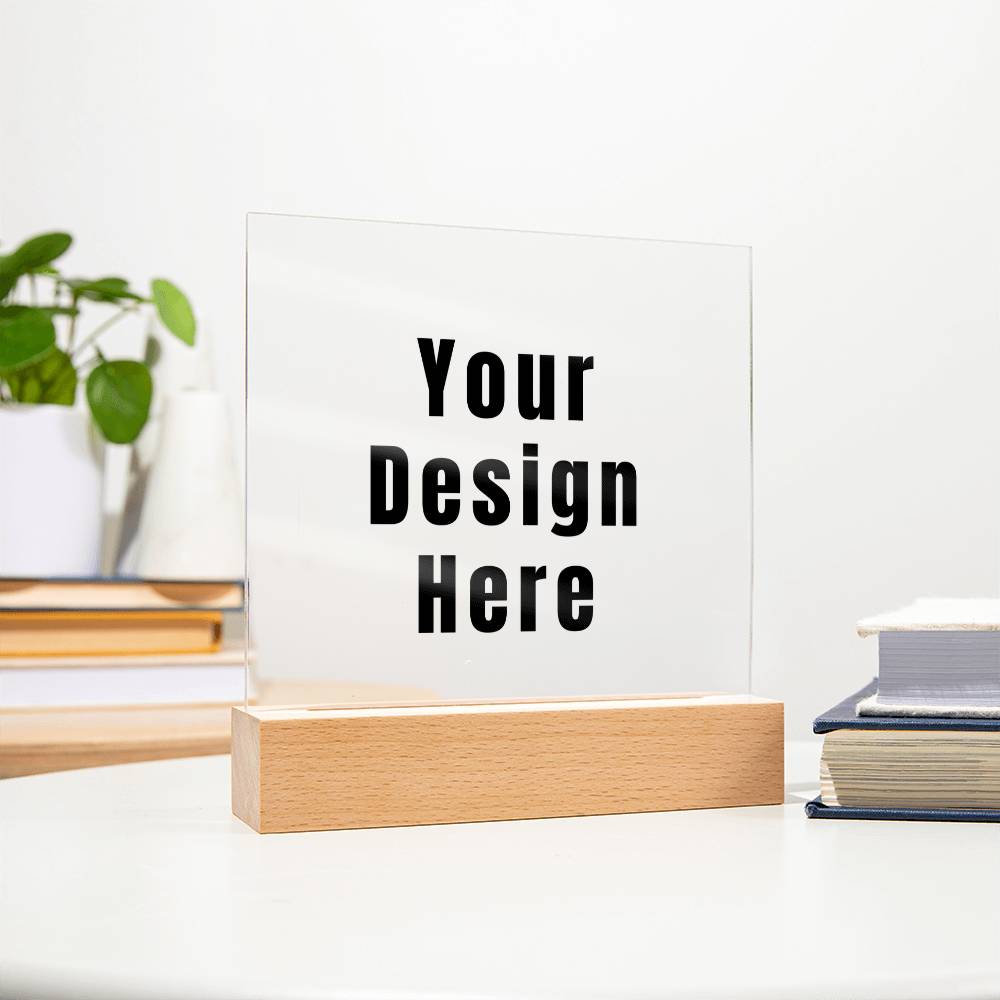 Acrylic Square Plaque