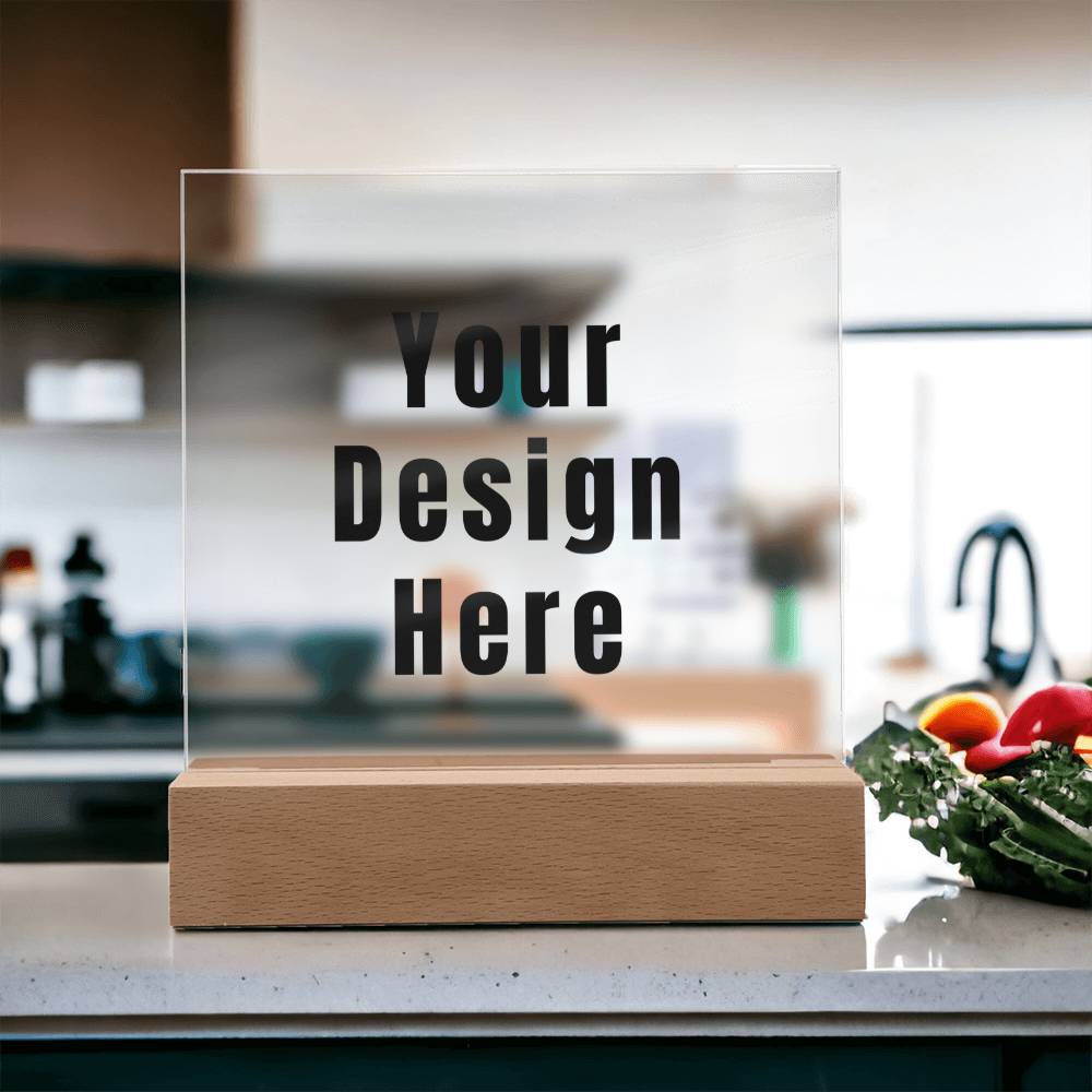 Acrylic Square Plaque