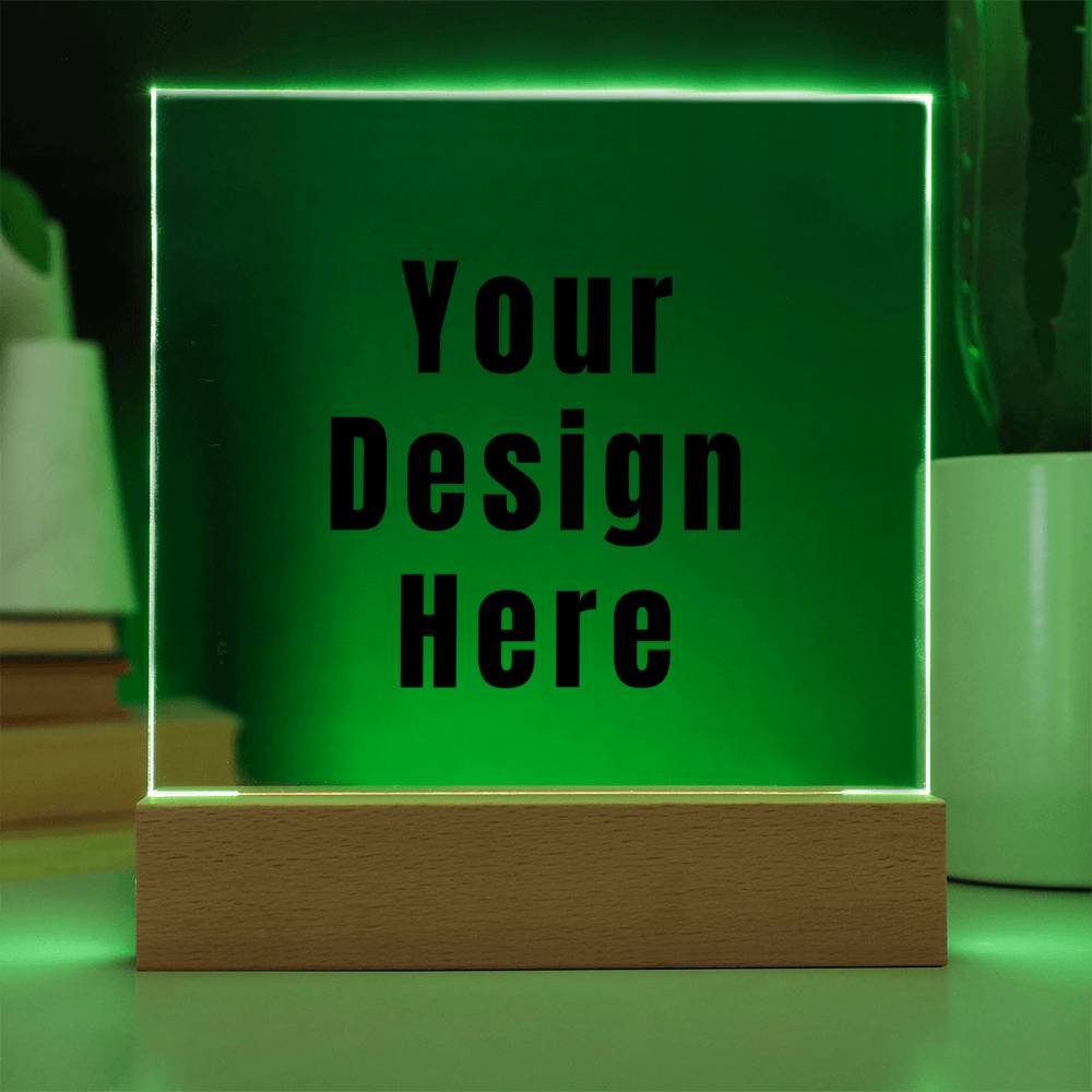 Acrylic Square Plaque