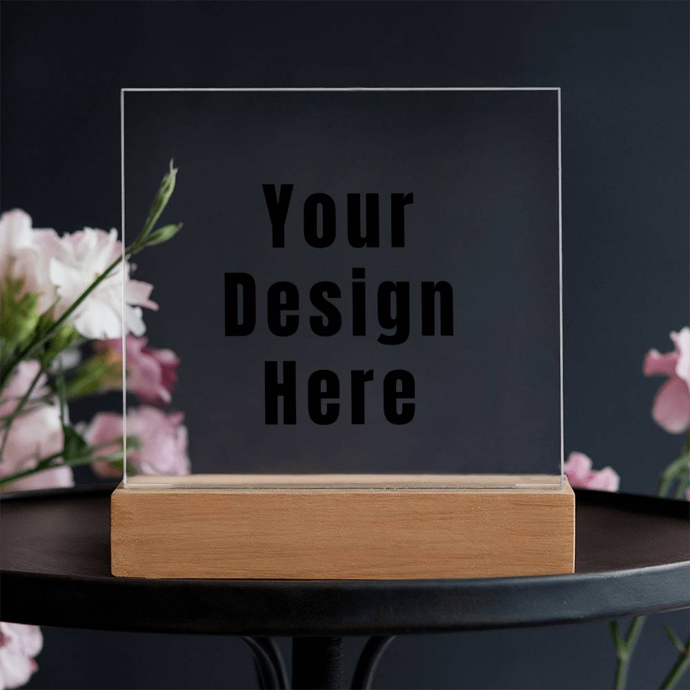 Acrylic Square Plaque