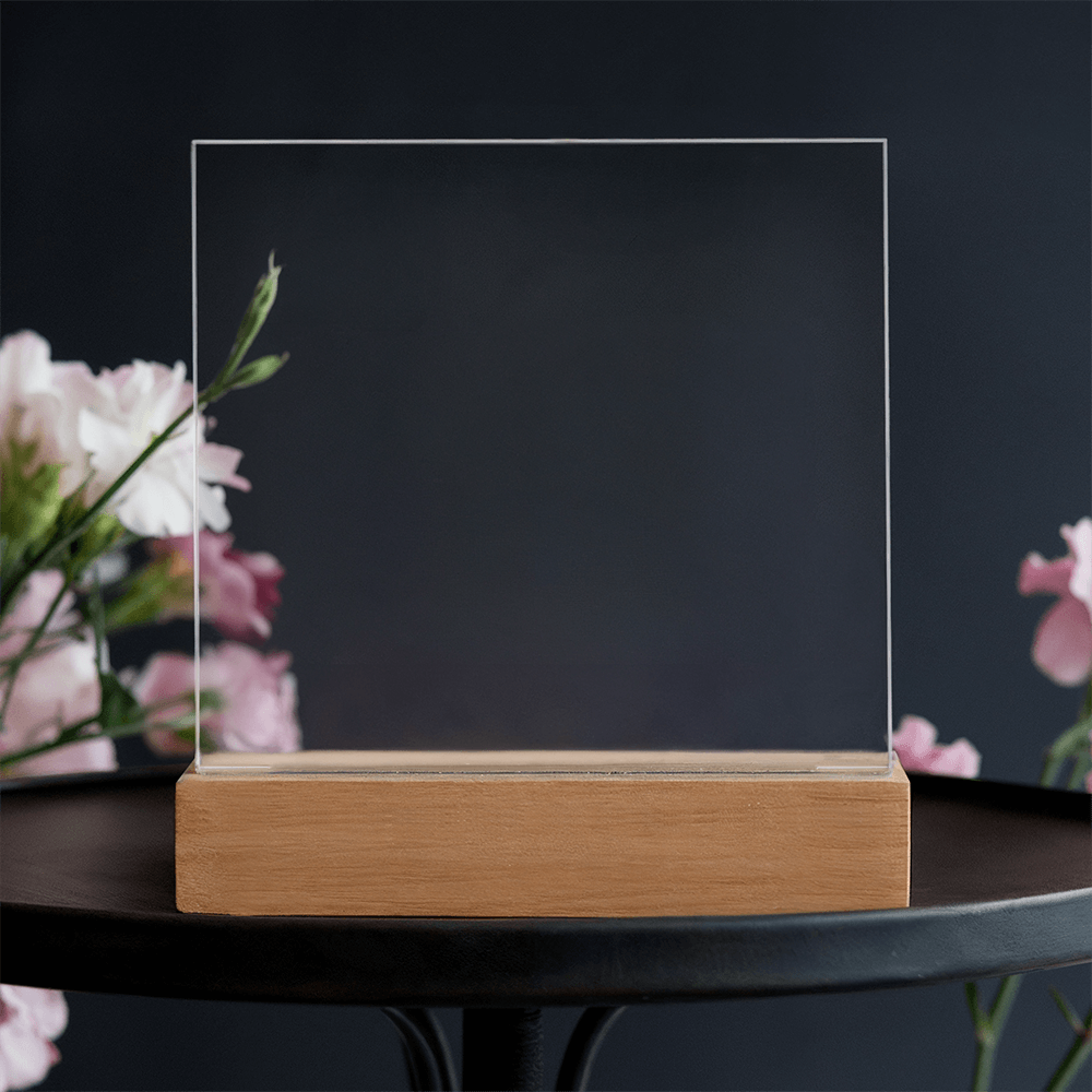 Acrylic Square Plaque