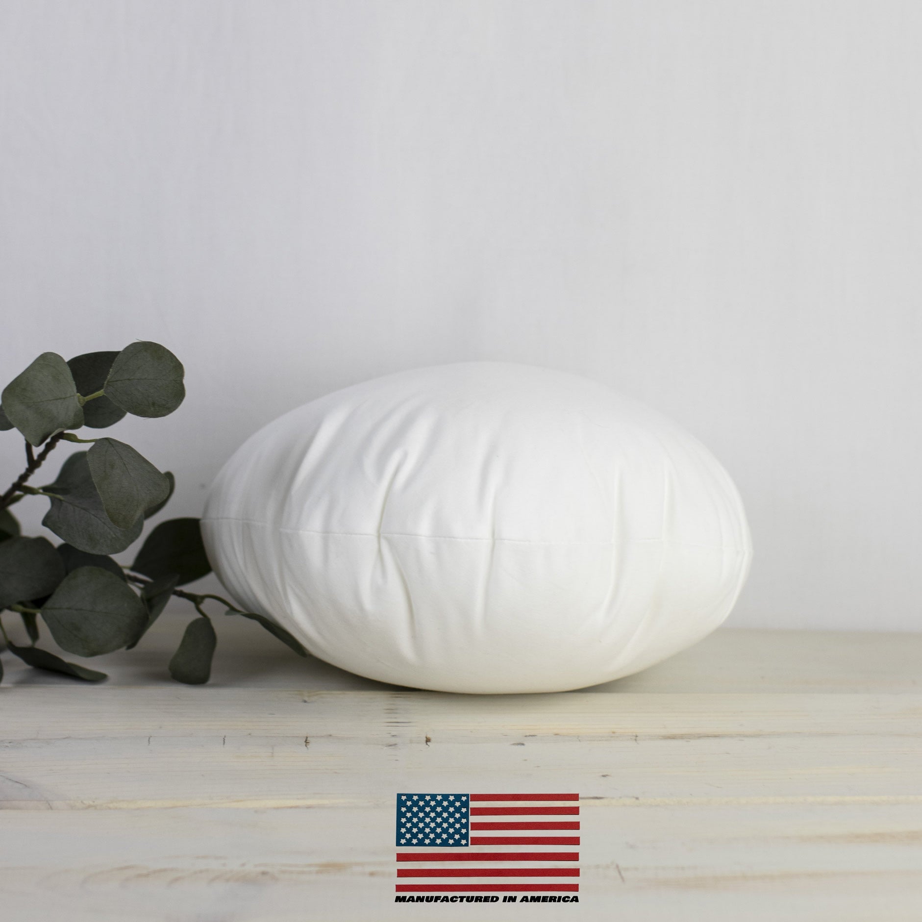 10" | Round Pillows Insert | Indoor Outdoor Hypoallergenic Polyester