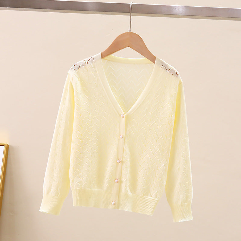 Kids' UV Protection Knit Jacket