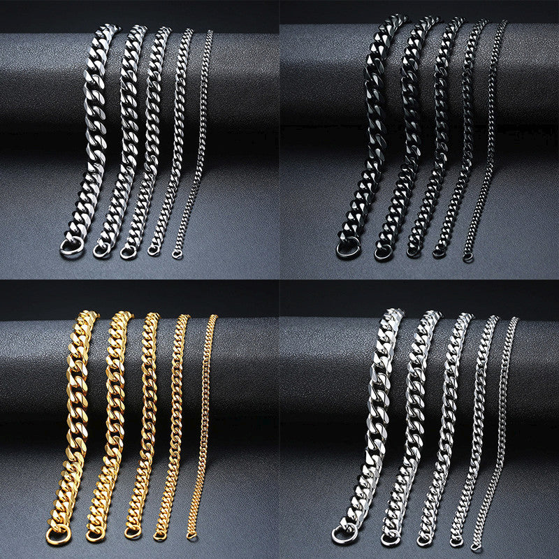 Men's Handcrafted Gold Plated Stainless Steel Jewelry
