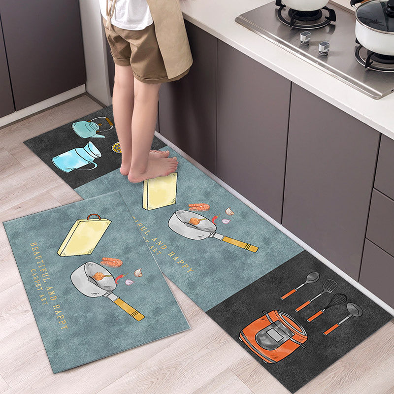 Contemporary Kitchen Comfort Mats
