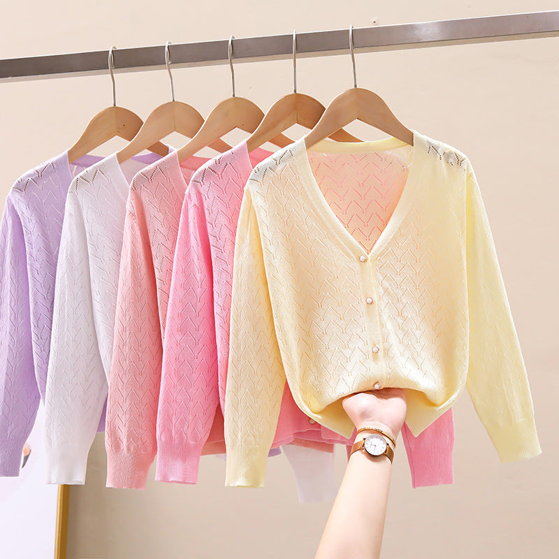 Kids' UV Protection Knit Jacket