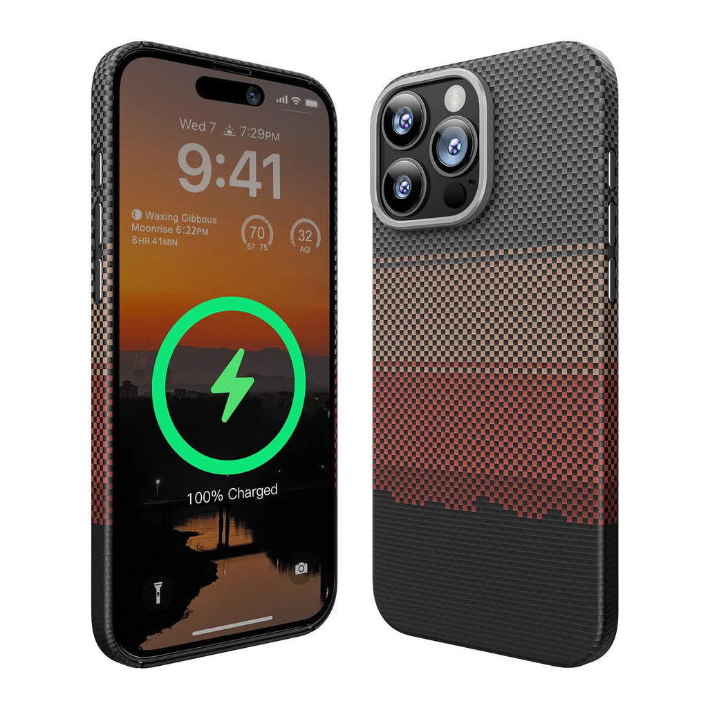 memumi Military Grade iPhone 16 Pro Carbon Shield