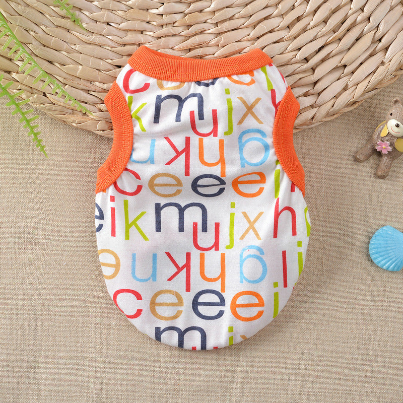 Small Dog Blossom Vest
