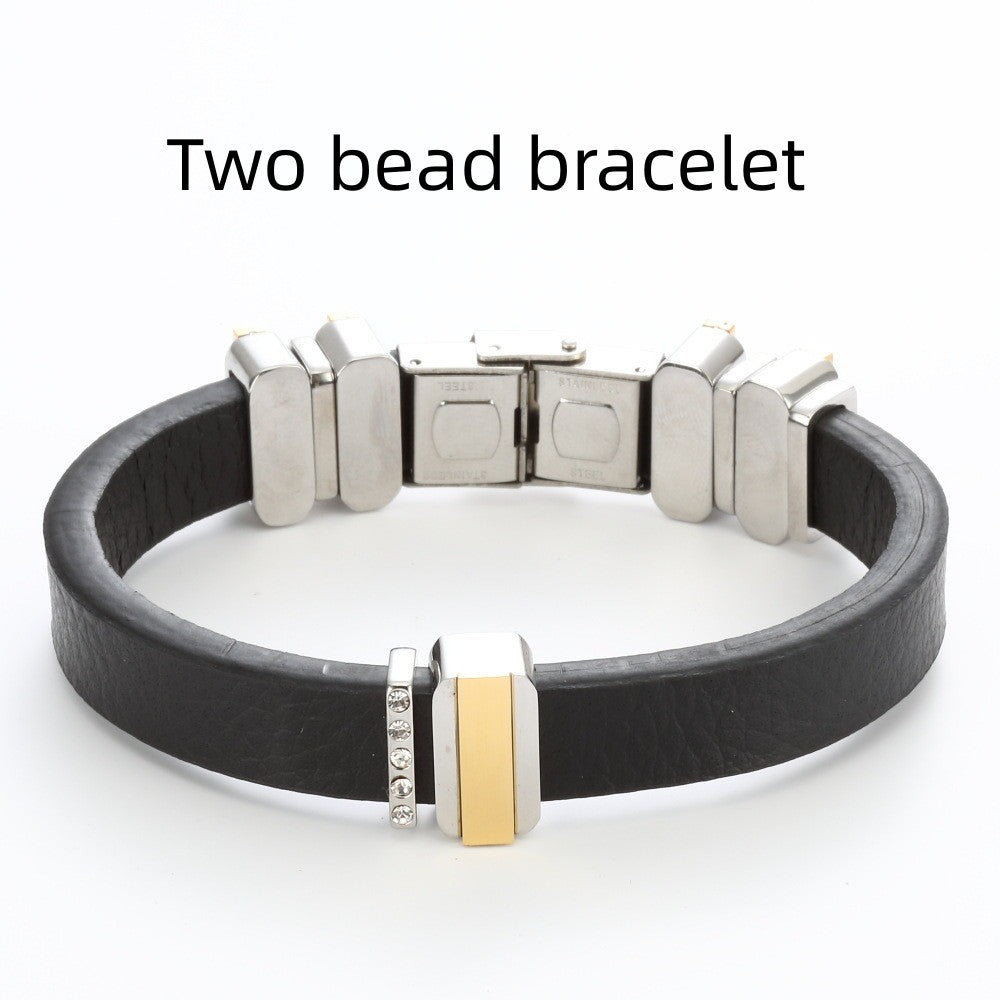Punk Jewelry Diamond Bead Bracelet