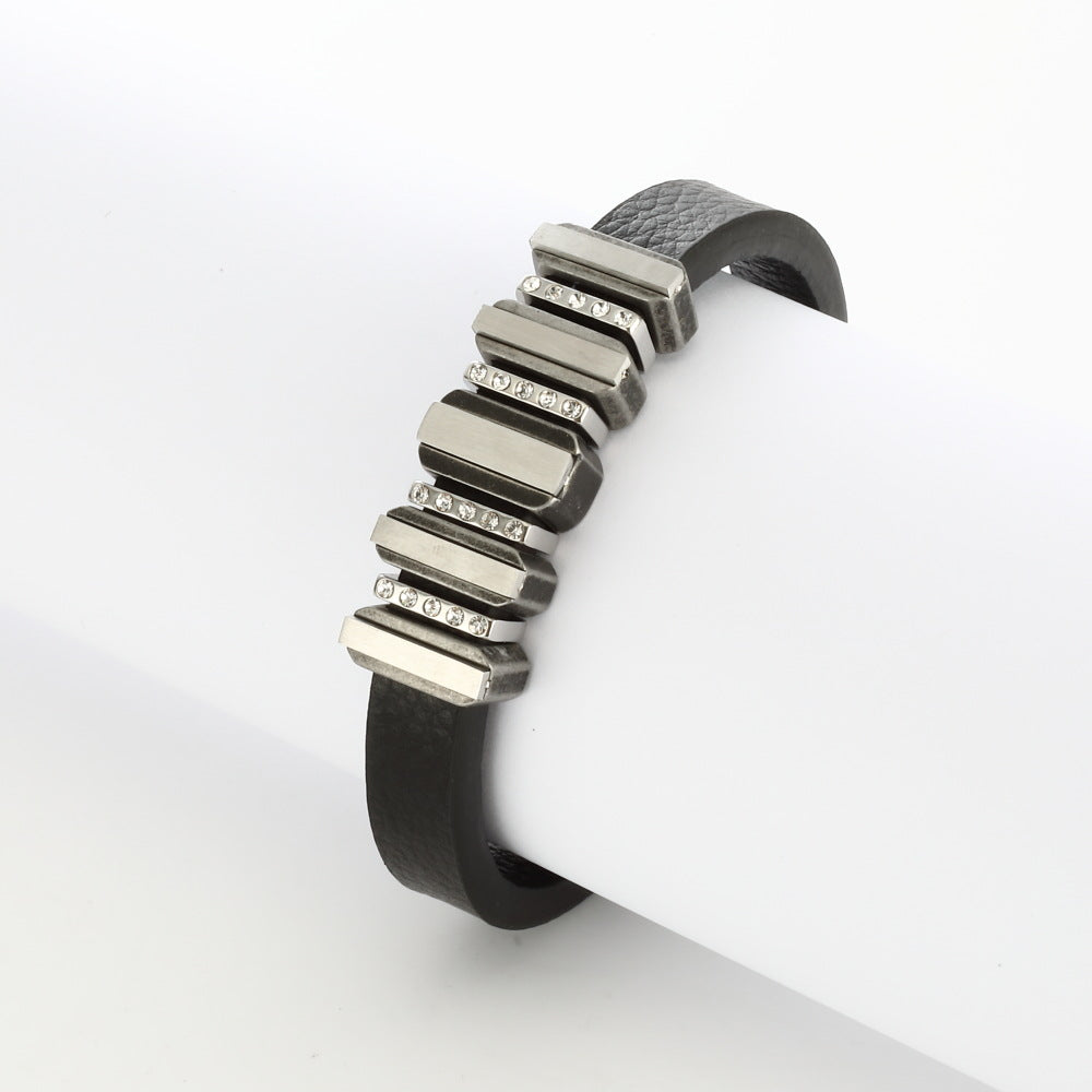 Punk Jewelry Diamond Bead Bracelet
