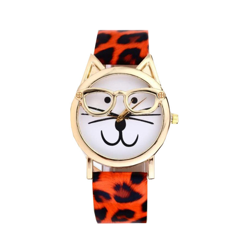 Wild Catzee Savvy Cat Watch