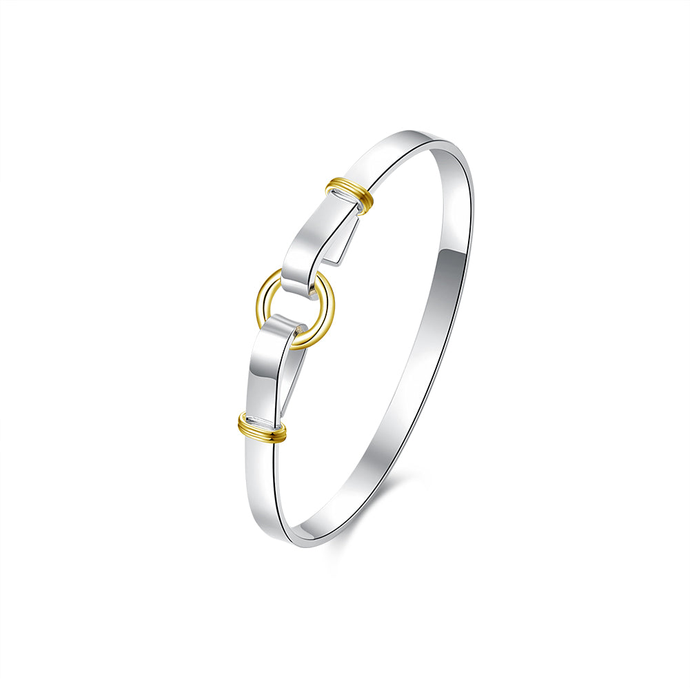 925 Silver Plated Colorful Women's Bracelet Jewelry
