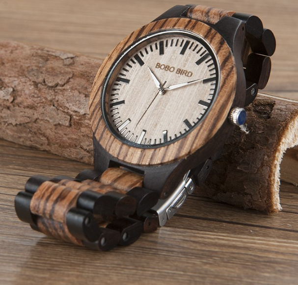 Elegant Wooden Pair Watches - His & Hers