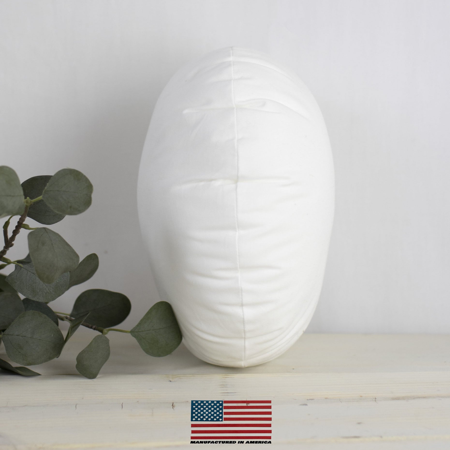 10" | Round Pillows Insert | Indoor Outdoor Hypoallergenic Polyester