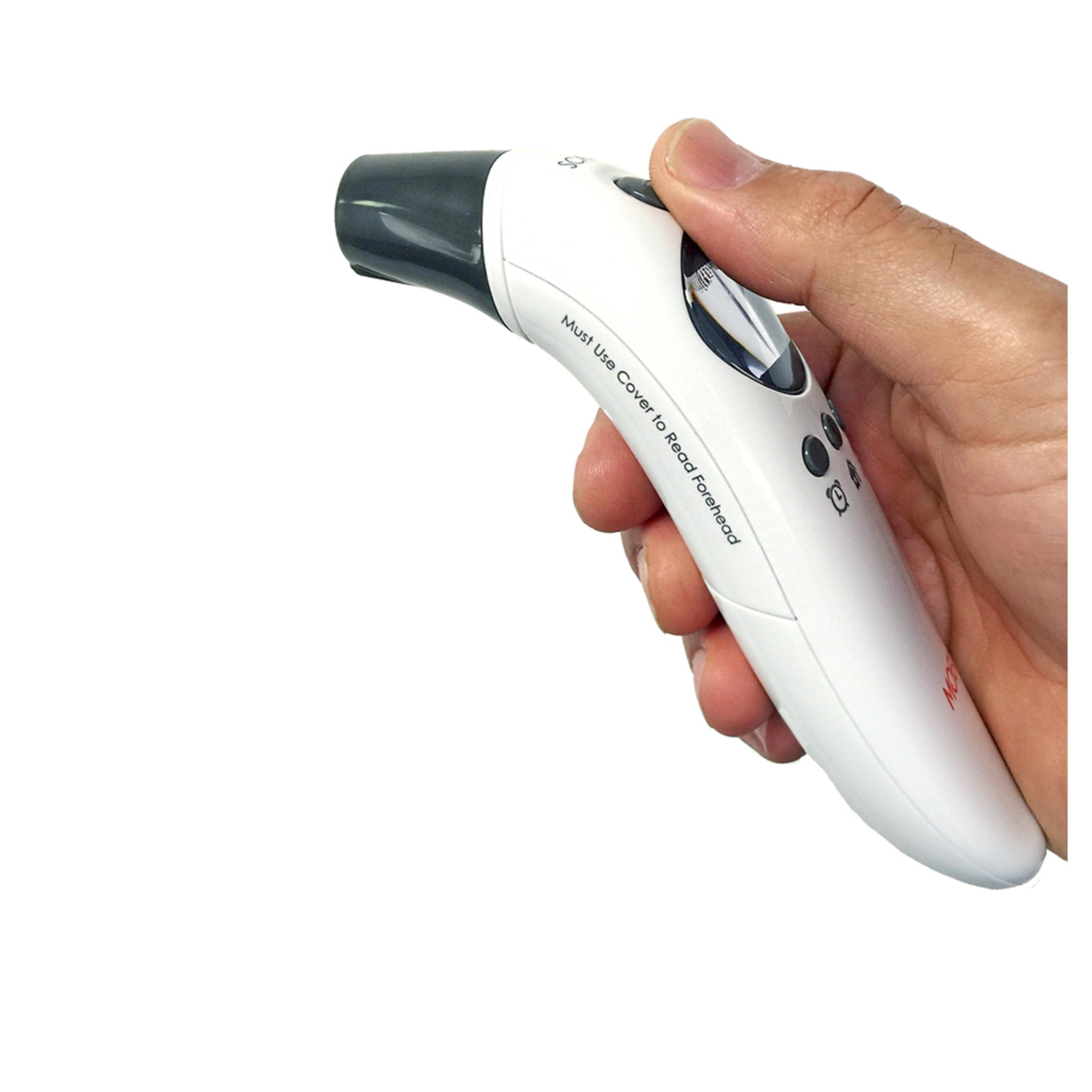 MOBI DualScan Health Check Infrared Thermometer with Medicine Reminder Memory Recording and Fever Thermometer Forehead Thermometer Ear Thermometer Baby Thermometer