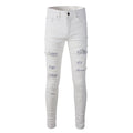 High Street Women's Ripped Stretch Slim Jeans