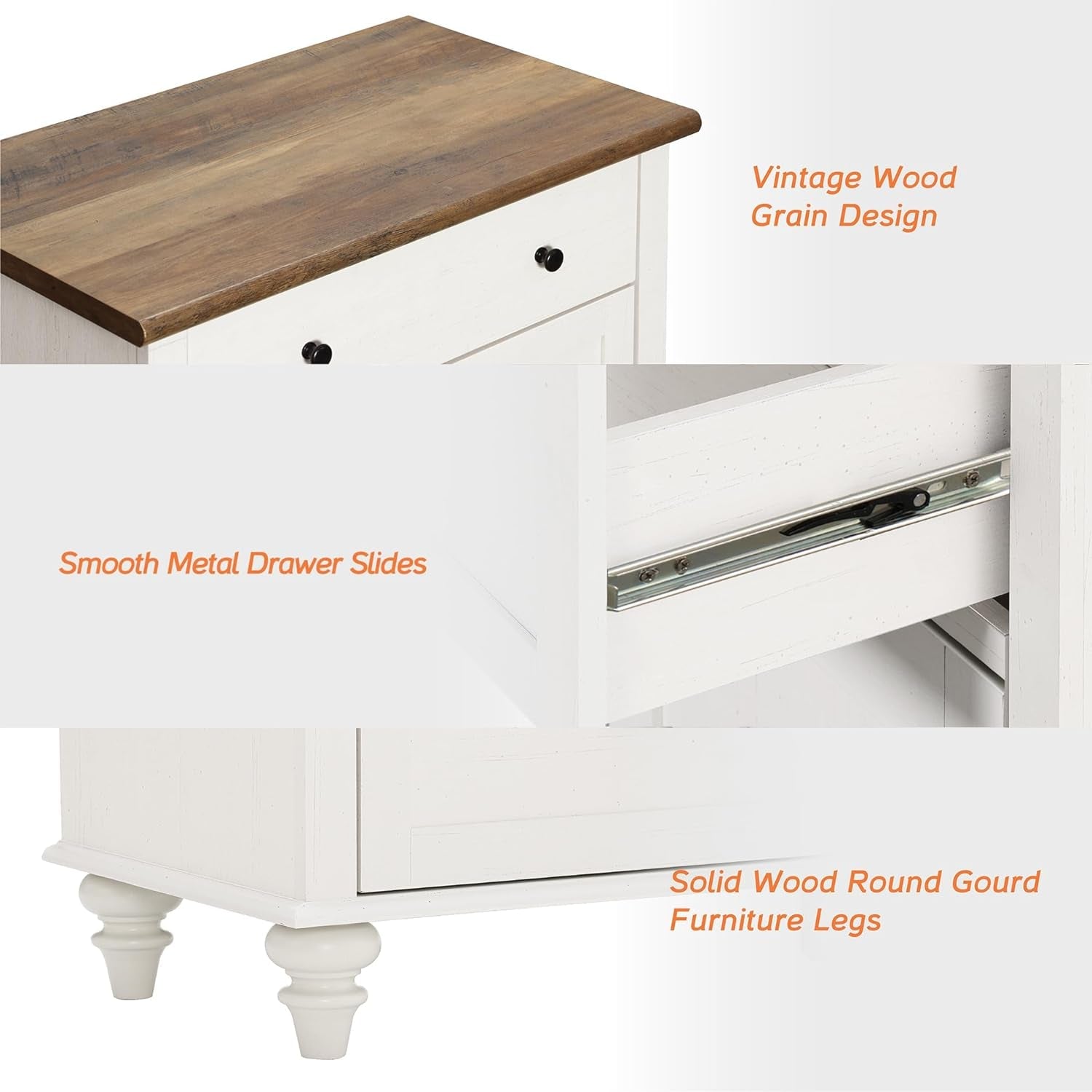 Farmhouse TV Stand For 75 Inch TV Off White 8 Doors