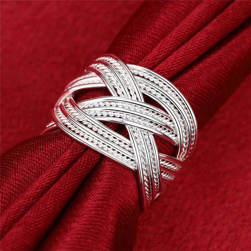 Geometric Open Ring - Wholesale Women's Jewelry
