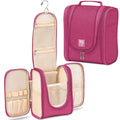 BOACAY Hanging Travel Toiletry Bag for Women and Men Makeup Bag Bathroom & Shower Organizer Kit for Accessories Cosmetics Travel Essentials