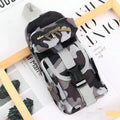 style: C - Army Fan Pencil Case Men's Canvas Pencil Case