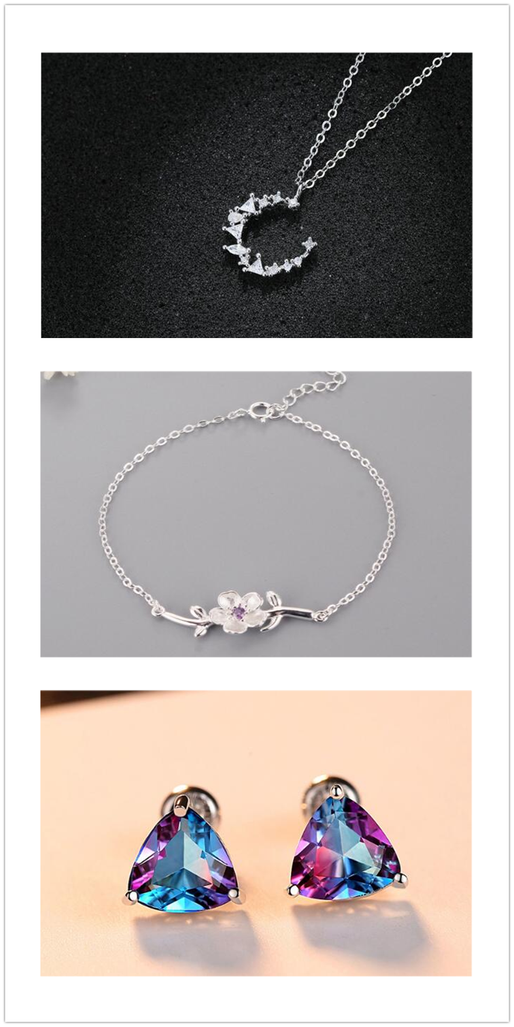 Earrings, Pendants, and Necklaces Collection