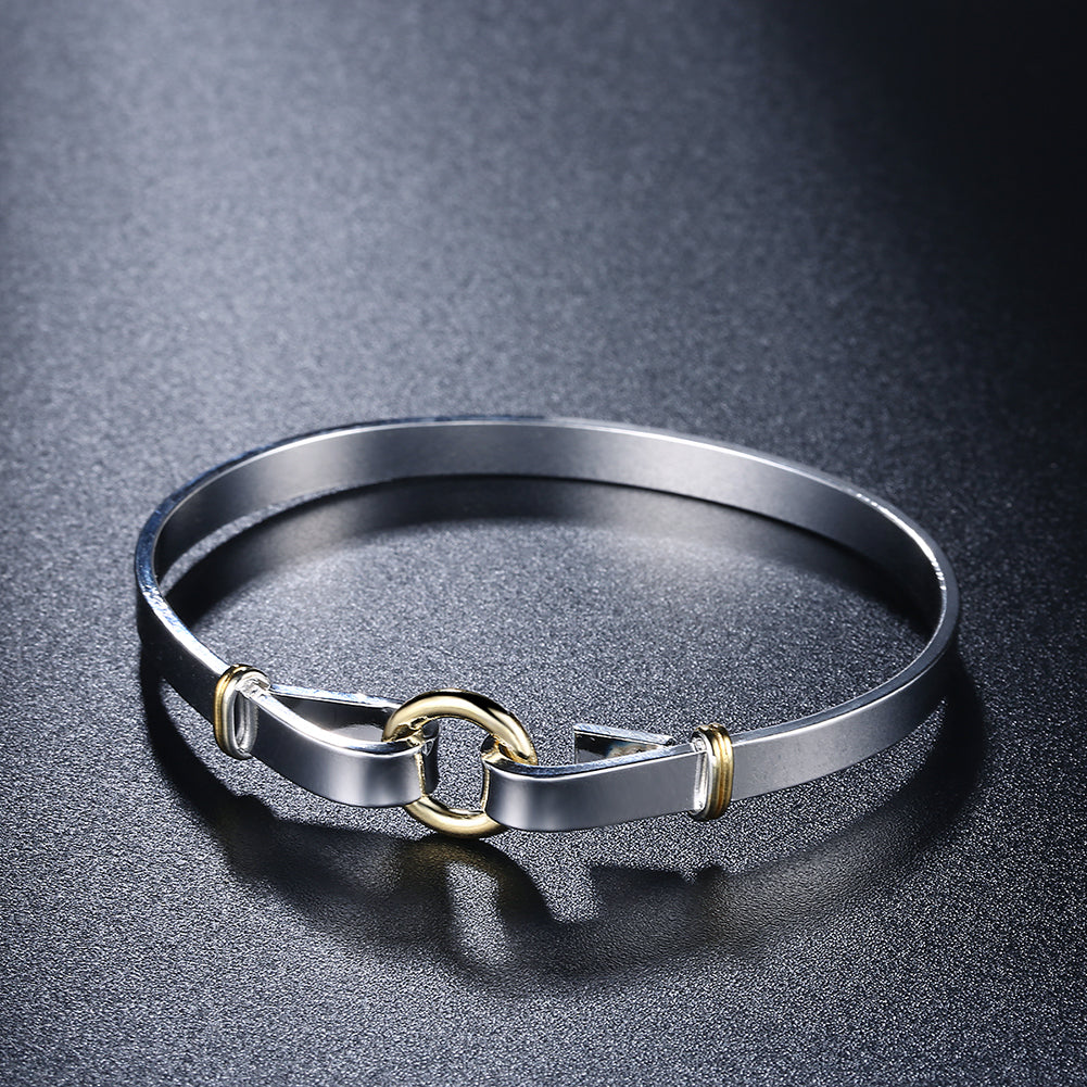 925 Silver Plated Colorful Women's Bracelet Jewelry