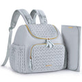 mommore Diaper Bag Small Diaper Backpack Stylish Toddler Baby Mini Maternity Bags Travel Backpacks with Insulated Pockets Changing Pad Stroller Straps