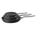 ZWILLING 3-Piece Black Anodized Fry Pan Collection