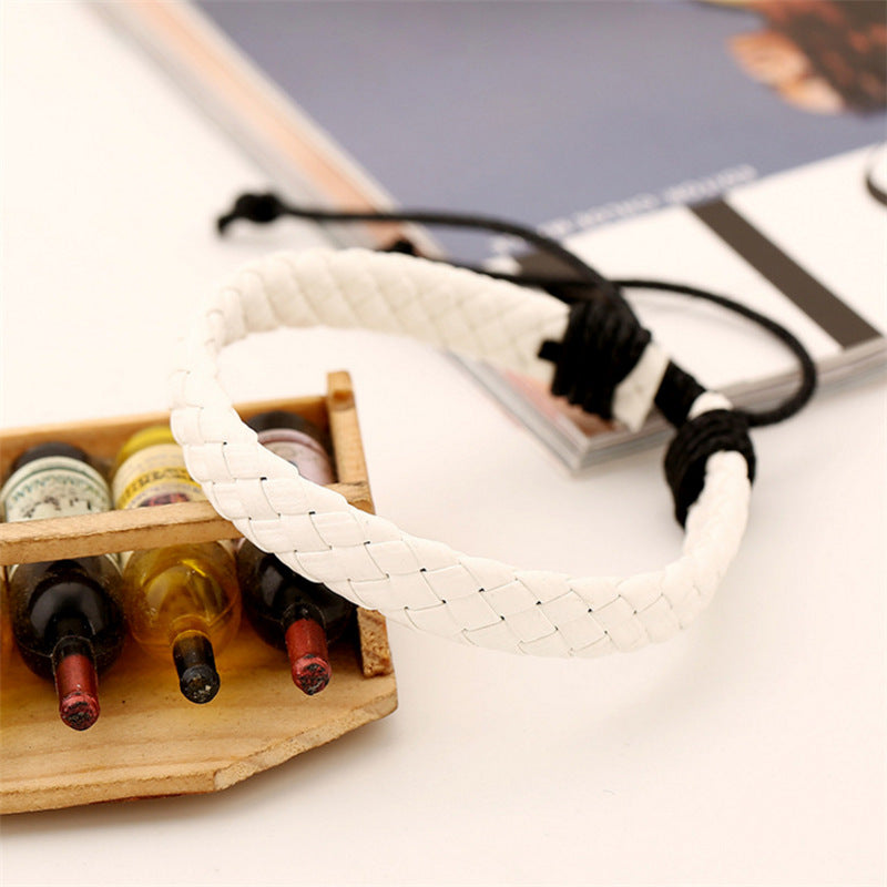 Korean PU Braided Bracelet Jewelry