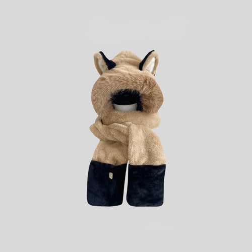 Designer Men's and Women's Plush Hats Winter Warm Ear Protection