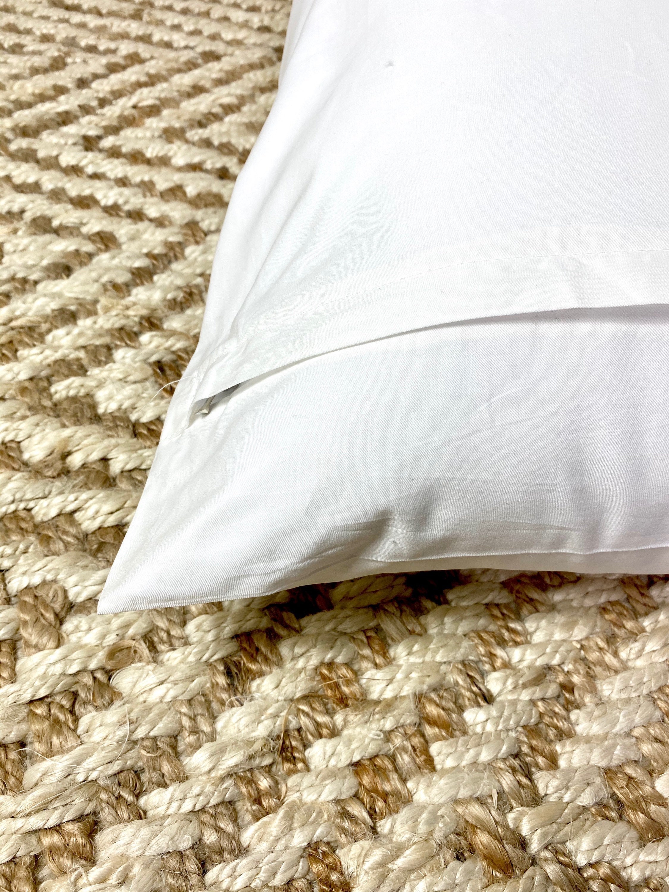54"x 20” Cotton Body Pillow Cover |  Various Colors