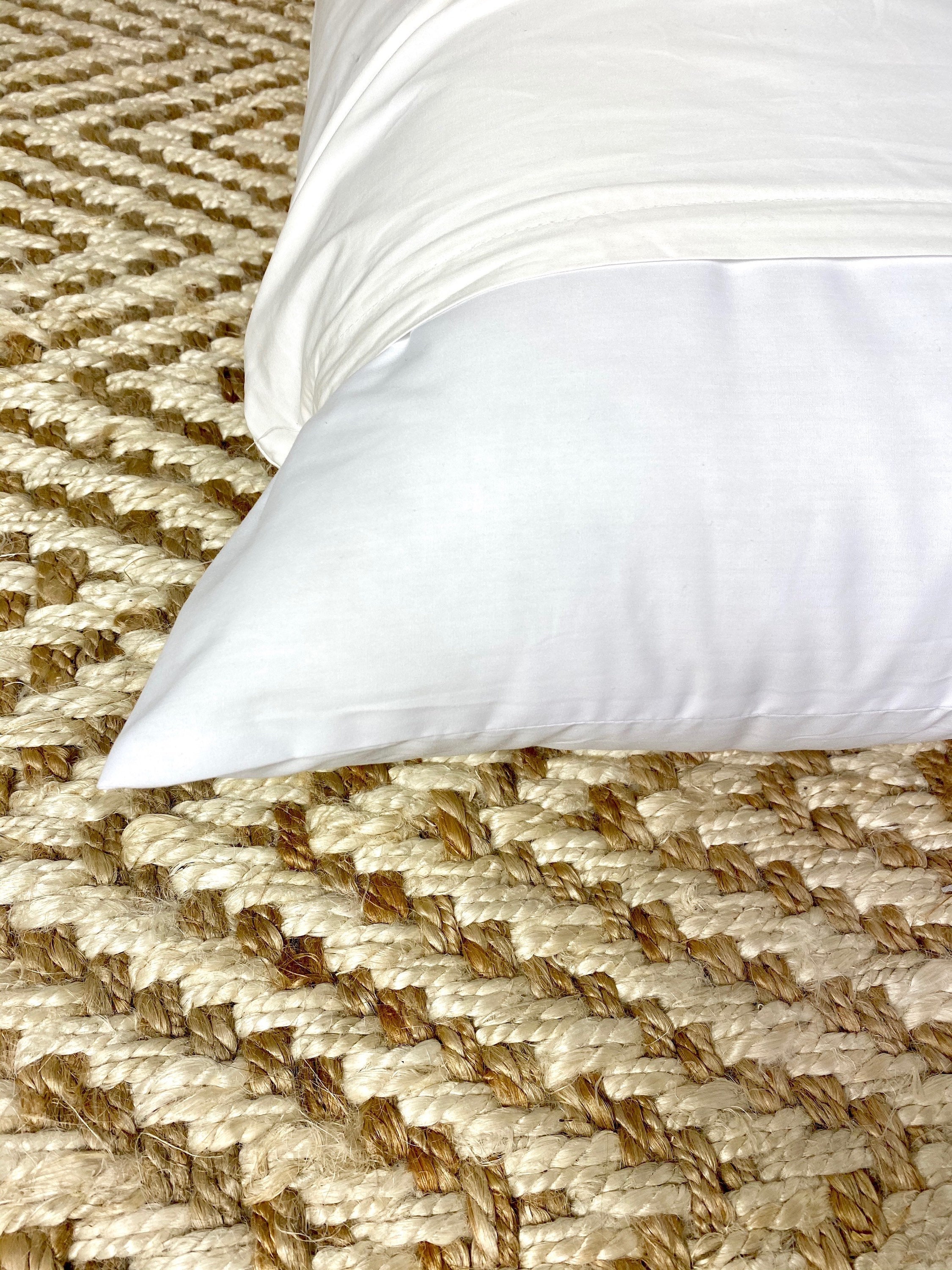 54"x 20” Cotton Body Pillow Cover |  Various Colors