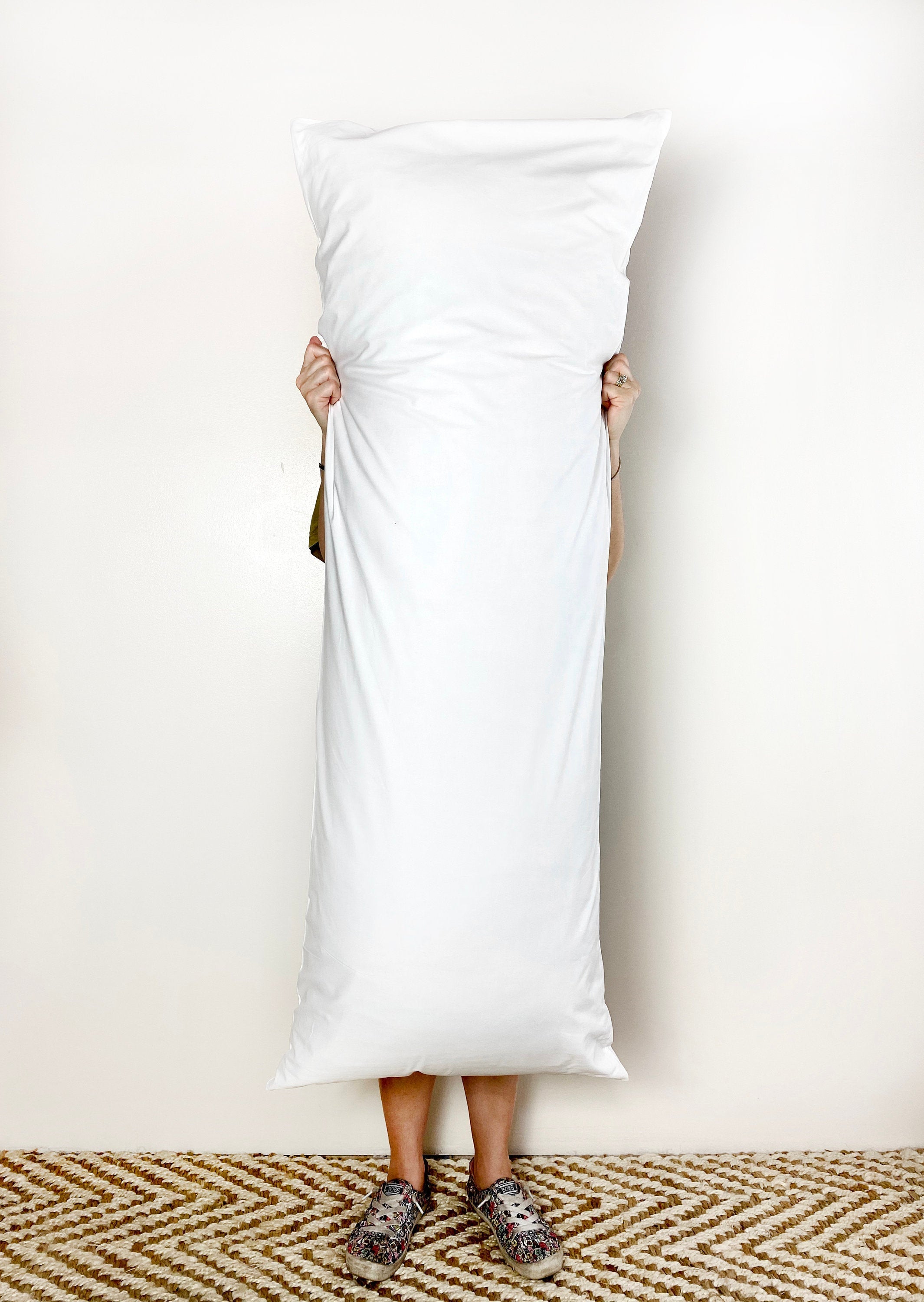 54"x 20” Cotton Body Pillow Cover |  Various Colors