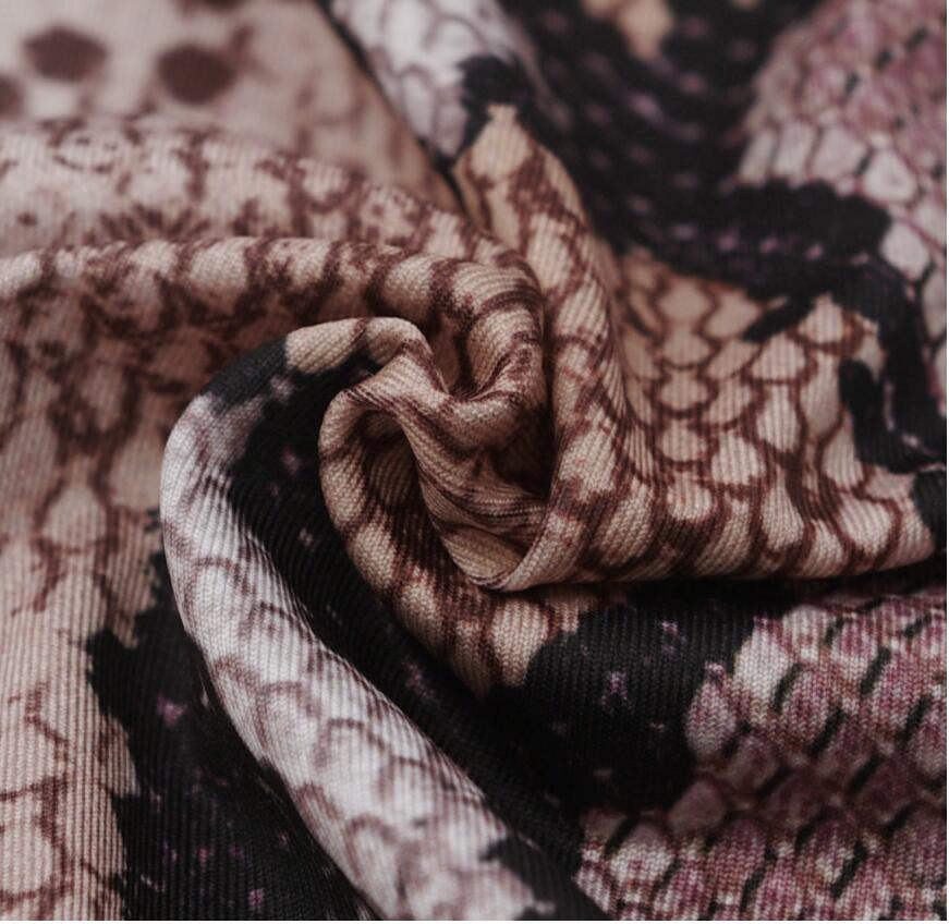 Hot Moldbaby Sexy Python Lines Tights Lapel Frenum Long Sleeve Tops +