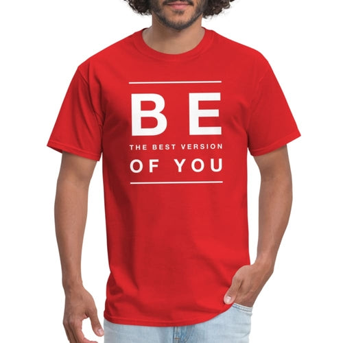 Mens Graphic T-Shirt - be the Best Version of you Inspiration